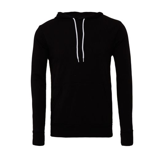 Bella Canvas Unisex Sponge Fleece Pullover Hoodie Black