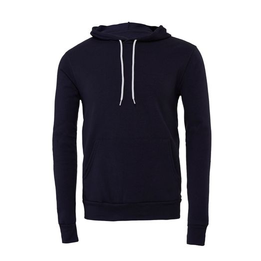 Bella Canvas Unisex Sponge Fleece Pullover Hoodie Navy Blue