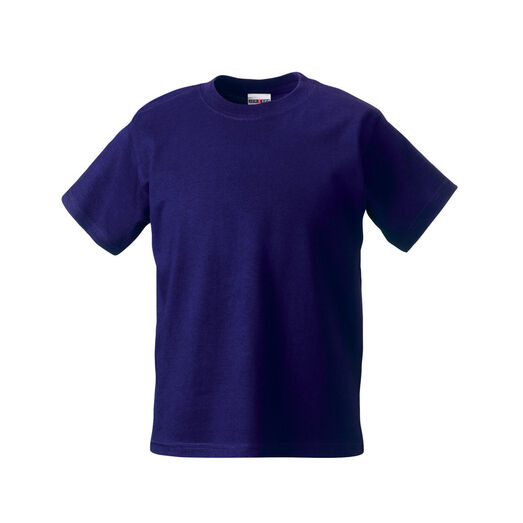 Russell Children's Classic T-Shirt Purple