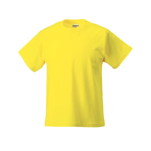 Russell Children's Classic T-Shirt Yellow