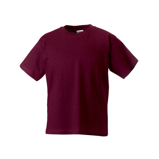 Russell Children's Classic T-Shirt Burgundy
