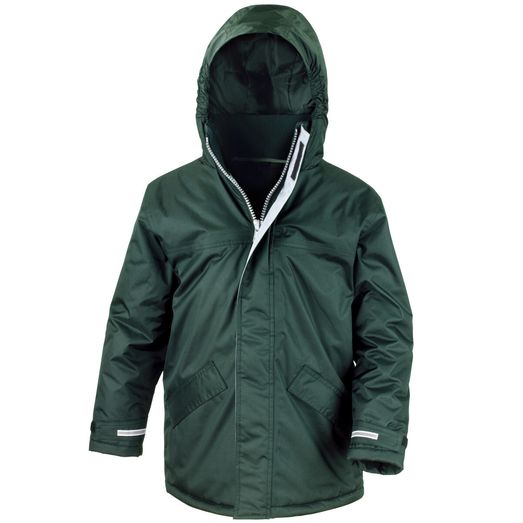 Result Core Children's Winter Parka Bottle Green
