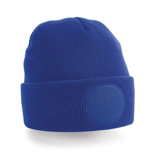 Beechfield  Circular Patch Beanie Bright Royal
