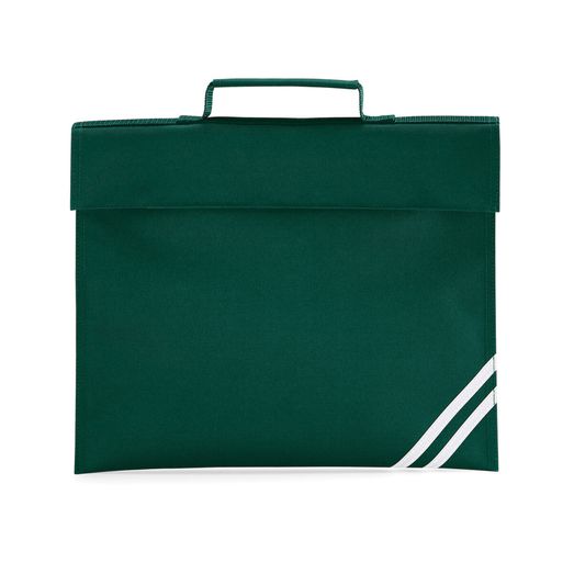 Quadra Classic Book Bag Bottle Green