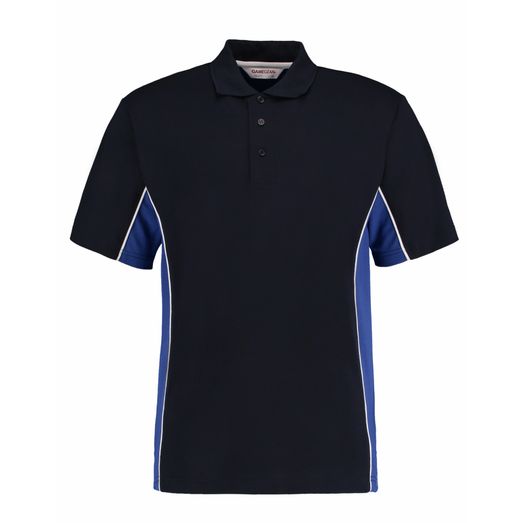 Gamegear Classic Fit Track Polo Navy/Royal/White