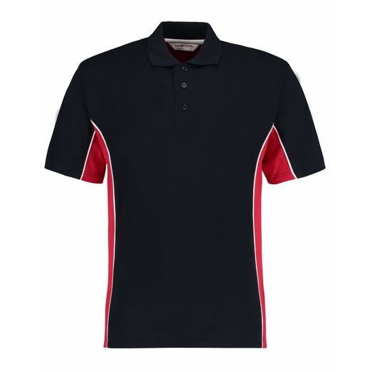 Gamegear Classic Fit Track Polo Navy/Red/White