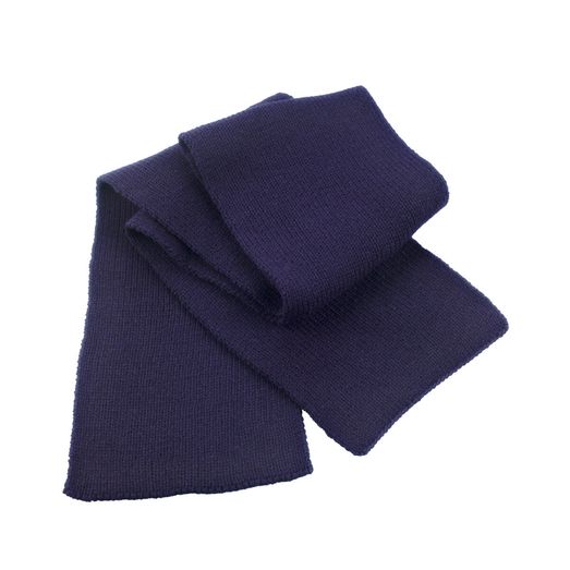 Result Winter Essentials Classic Heavy Knit Scarf Navy Blue