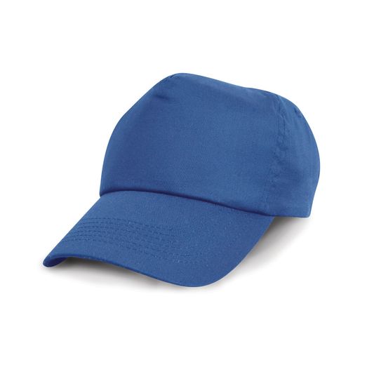Result Headwear Cotton Cap Royal Blue