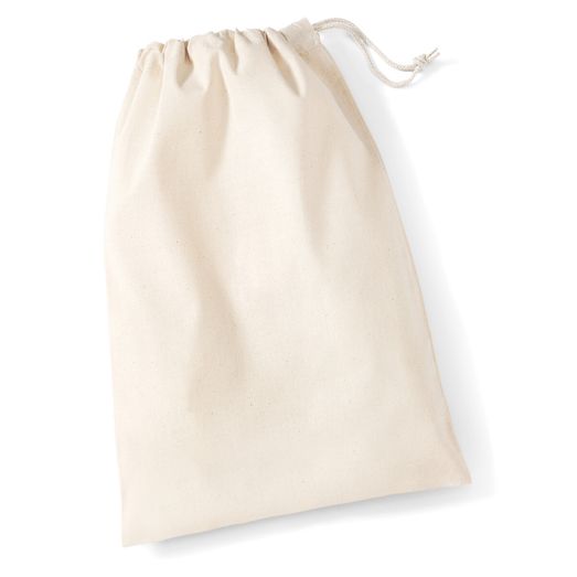 Westford Mill Cotton Stuff Bag Natural