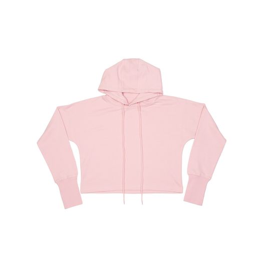 Mantis Cropped Hoodie Soft Pink
