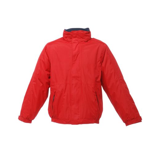 Regatta Dover Men's Fleece Lined Bomber Jacket Classic Red/Navy