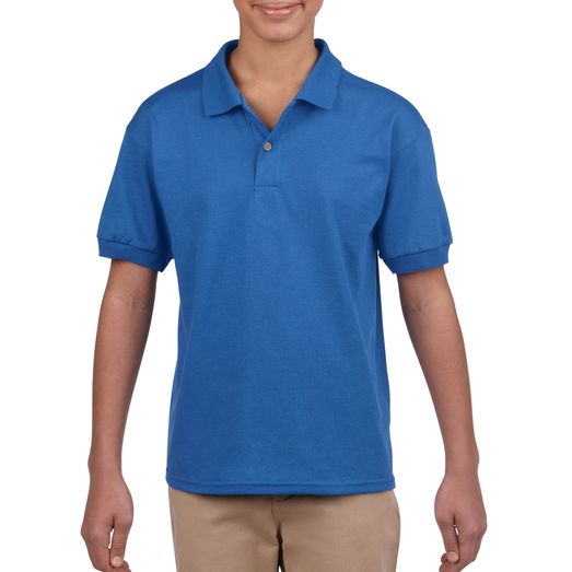 Gildan DryBlend® Youth Jersey Polo Royal