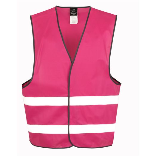 Result Safeguard Enhance Visibility Vest Raspberry