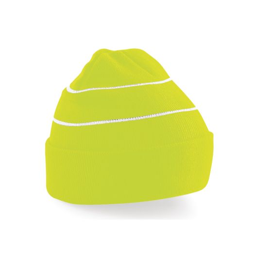 Beechfield  Enhanced-Viz Beanie Fluoresent Yellow