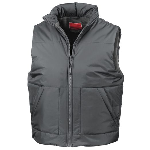 Result Fleece Lined Bodywarmer Dark Grey
