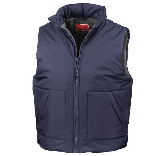 Result Fleece Lined Bodywarmer Navy Blue