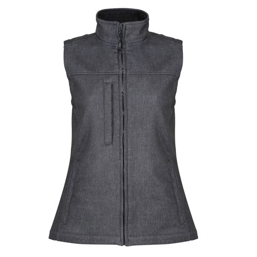 Regatta Flux Women's Softshell Bodywarmer Seal Grey Marl