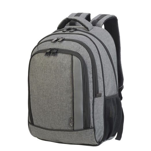 Shugon Frankfurt Smart Laptop Backpack Grey Melange