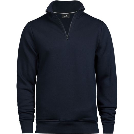 Tee Jays Half Zip Sweatshirt Navy Blue