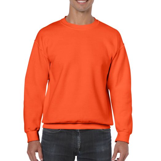 Gildan Heavy Blend Adult Crewneck Sweatshirt Orange