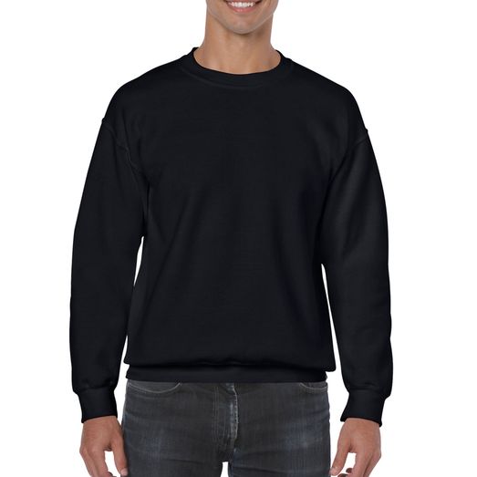 Gildan Heavy Blend Adult Crewneck Sweatshirt Black