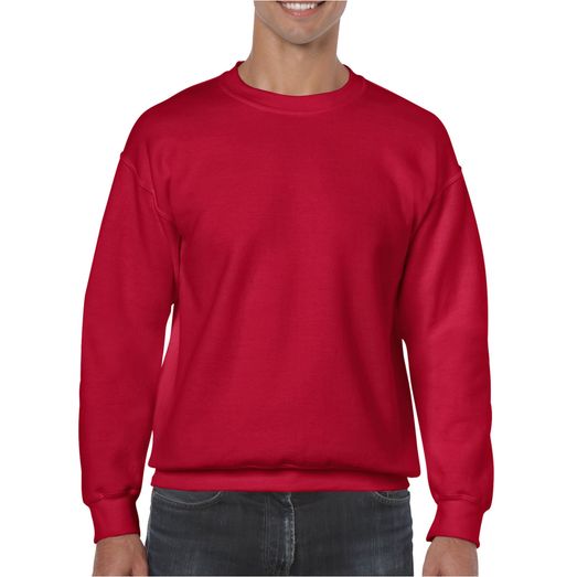 Gildan Heavy Blend Adult Crewneck Sweatshirt Cherry Red