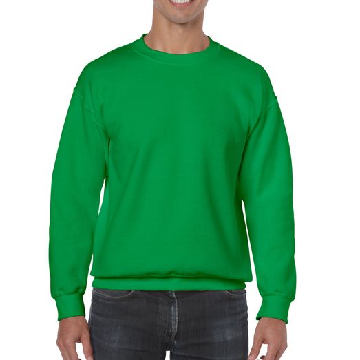 Gildan Heavy Blend Adult Crewneck Sweatshirt Irish Green
