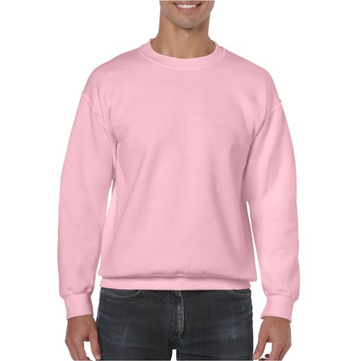 Gildan Heavy Blend Adult Crewneck Sweatshirt Light Pink