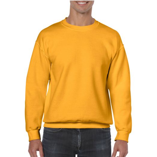 Gildan Heavy Blend Adult Crewneck Sweatshirt Gold