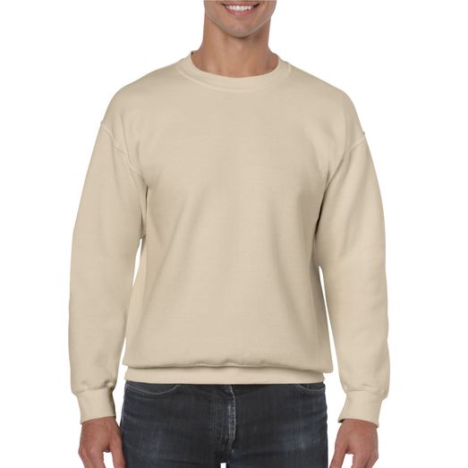 Gildan Heavy Blend Adult Crewneck Sweatshirt Sand