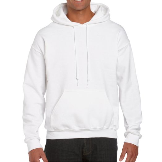 Gildan Heavy Blend Adult Hooded Sweatshirt White