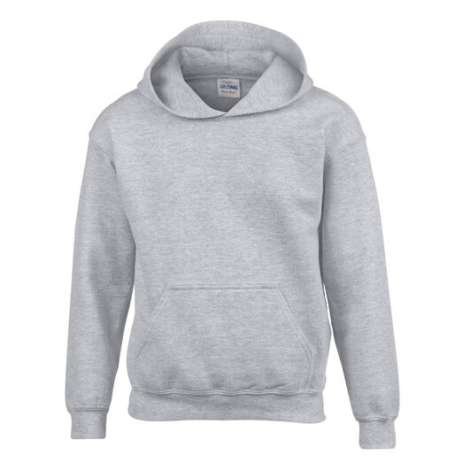 Gildan Heavy Blend Youth Hooded Sweatshirt Sport Grey