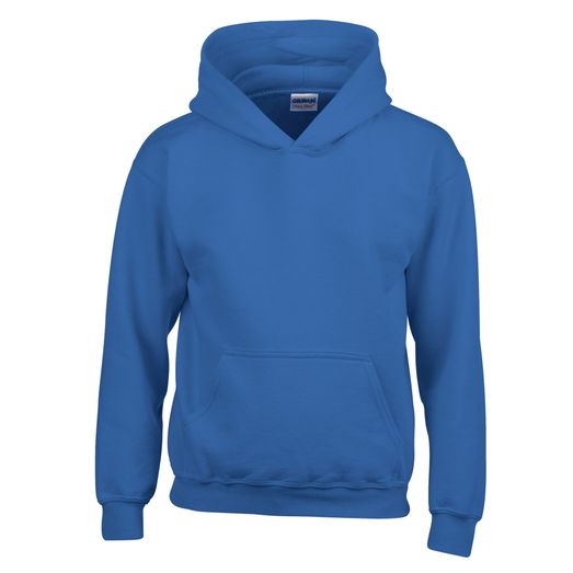Gildan Heavy Blend Youth Hooded Sweatshirt Royal