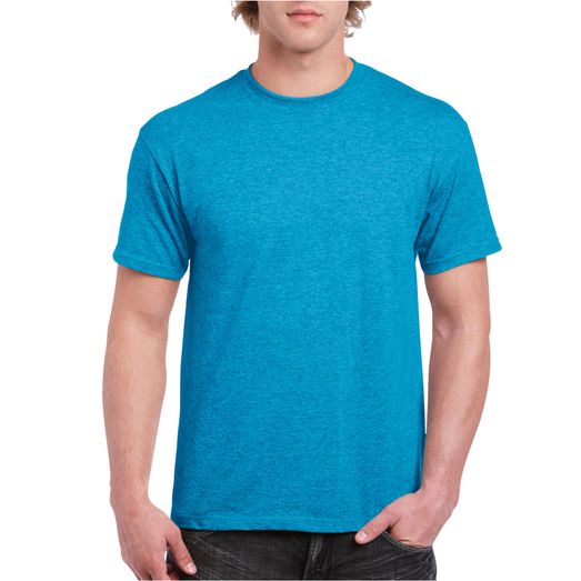 Gildan Heavy Cotton Adult T-Shirt Heather Sapphire