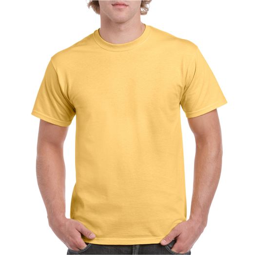 Gildan Heavy Cotton Adult T-Shirt Yellow Haze