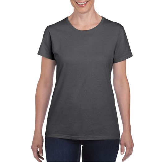 Gildan Heavy Cotton Ladies' T-Shirt Dark Heather