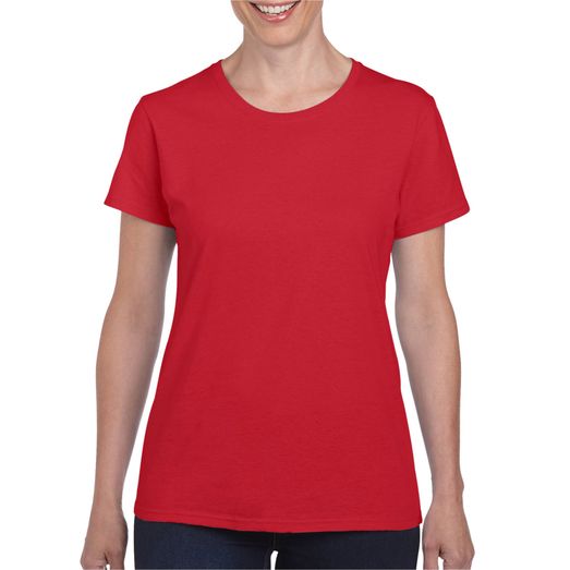 Gildan Heavy Cotton Ladies' T-Shirt Red