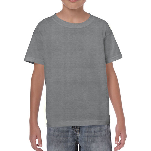 Gildan Heavy Cotton Youth T-Shirt Graphite Heather