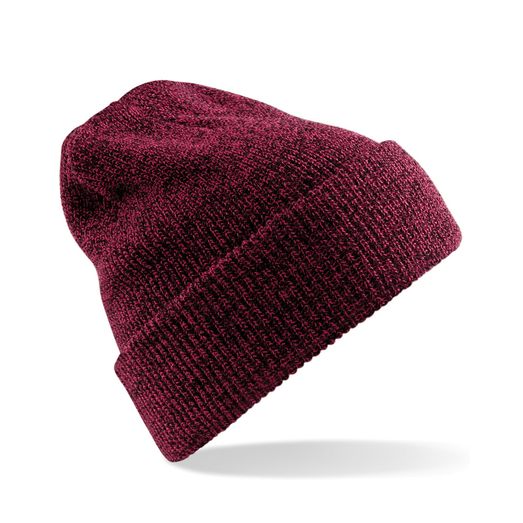 Beechfield  Heritage Beanie Antique Burgundy