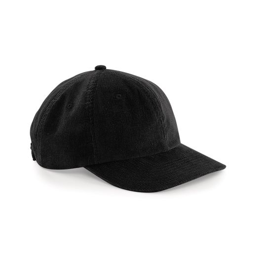 Beechfield  Heritage Cord Cap Black
