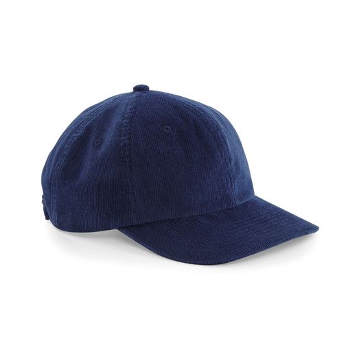 Beechfield  Heritage Cord Cap Oxford Navy