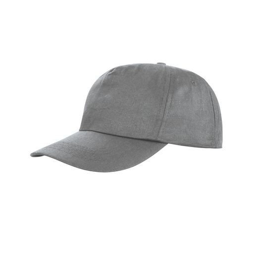 Result Core Houston 5-Panel Printers Cap Dove Grey