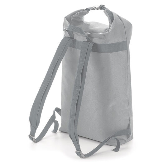 Bagbase Icon Roll-Top Backpack Light Grey