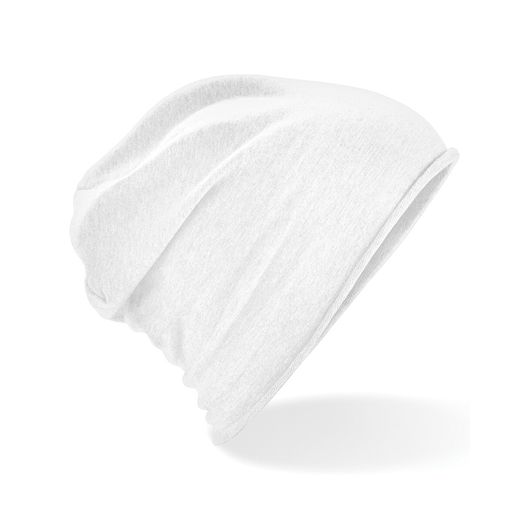 Beechfield  Jersey Beanie White