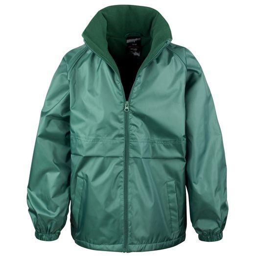 Result Core Junior &amp; Youth Microfleece Lined Jacket Bottle Green