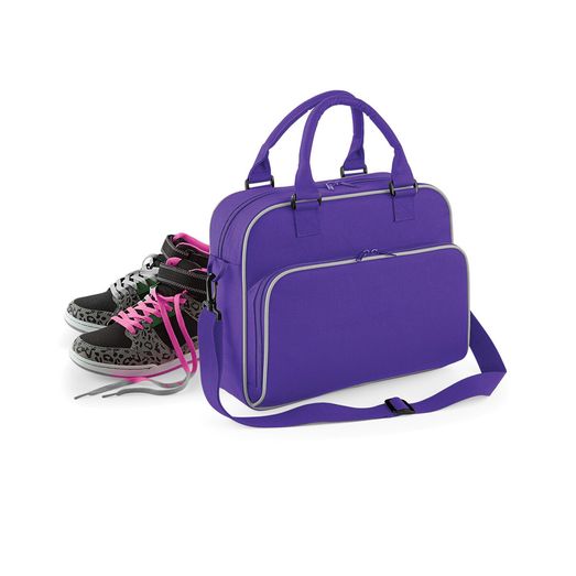 Bagbase Junior Dance Bag Purple/Light Grey