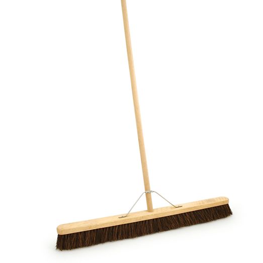 Bentley Stiff Bassine Broom with 4'6" Handle
