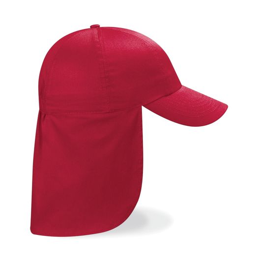 Beechfield  Junior Legionnaire Style Cap Classic Red