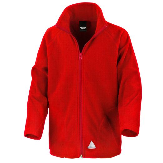Result Core Junior Microfleece Jacket Red