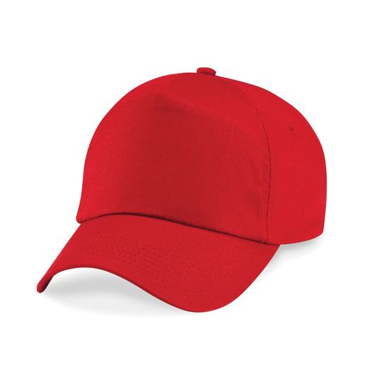 Beechfield  Junior Original 5 Panel Cap Classic Red